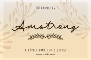 Amstrong Duo: Elegant Handwritten Typography