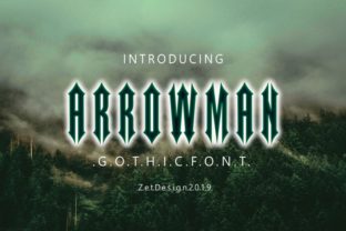 Arrowman: Bold Gothic Font for Impactful Design