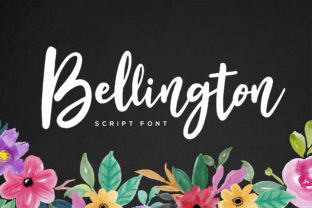 Bellington: A Playful and Romantic Script Font with Delicate Elegance