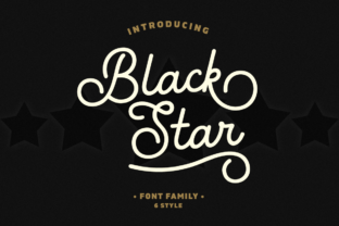 Black Star Family: A Monoline Font That Delivers Clarity, Versatility, and Quiet Confidence