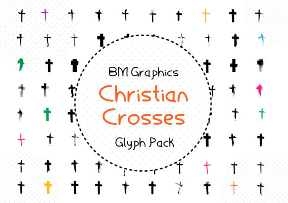 BM Graphics - Christian Crosses Font