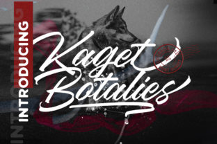 Botalies Kagetan Script: A Fresh Handwritten Font