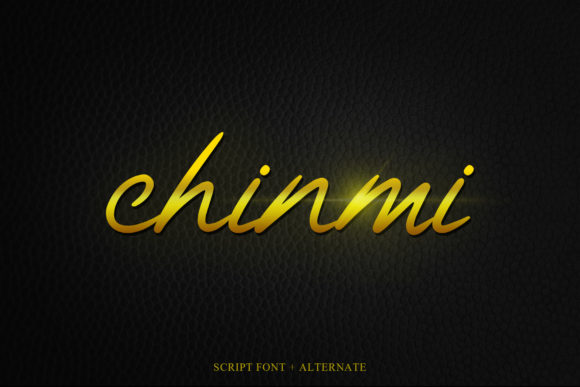 Chinmi Script: A Delicate, Distinctive Font for Meaningful Design