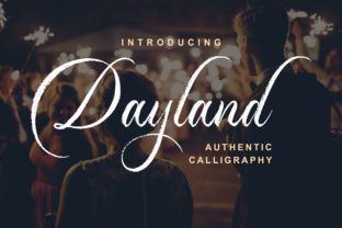 Dayland: A Dazzling Handwritten Font with Organic Charm