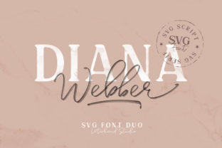 Diana Webber Family: Bold, Expressive Display Typography