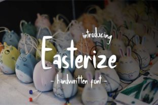 Easterize: The Handwritten Font That Makes Easter Feel Warm, Human, and Thoughtfully Designed