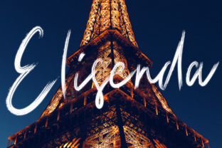 Elisenda: A Playful Brush Font That Fits Real Workflows
