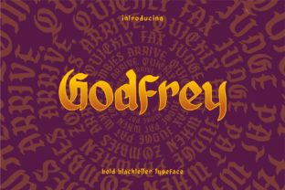 Godfrey: A Distinctive Blackletter Font