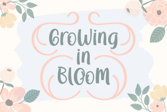 Growing in Bloom: A Typographic Garden Where Design and Nature Converge