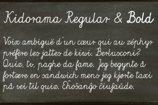 Kidorama: A Hand-Drawn Script Designed for Clarity and Childhood Literacy
