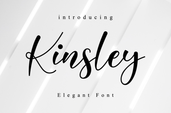 Kinsley Script: Elegant, Light & Effortlessly Refined