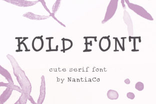 Kold: A Sweet, Modern Handwritten Serif