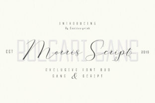 Morris Duo: A Contemporary Font Duo That Elevates Real-World Design Projects