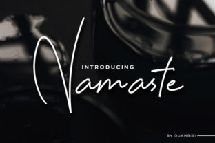 Namaste: A Warm, Readable Script Font