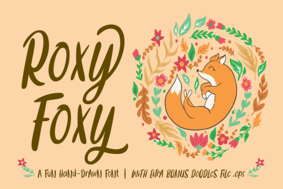 Roxy Foxy: The Handwritten Font That Adds Warmth, Personality, and Instant Elegance