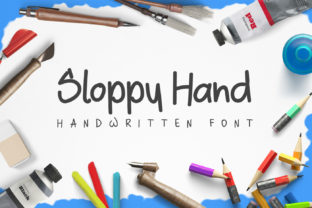 Sloppy Hand: A Handwritten Font That Fits Real Workflows
