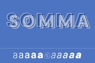 Somma Family: A Versatile Font for Real-World Design