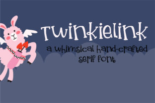 Twinkielink: A Whimsical Serif Font That Brings Playful Personality to Typography