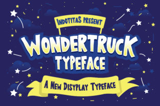 Wonderstruck Font: A Retro Display Typeface for Vintage-Inspired Design